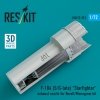 RESKIT RSU72-0313 F-104 (S/G-late) Starfighter exhaust nozzle for Revell/Monogram kit (3D Printed) 1/72
